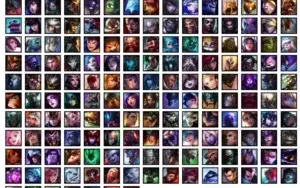 Conta Unranked com TODOS os champs e 75 Skins