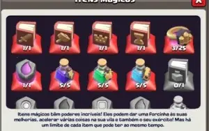 Clash of Clans cv 11 Minimax + Royale nível 10 arena 11