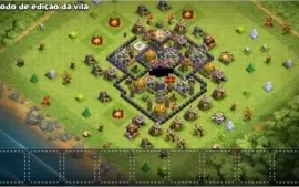 Clash of Clans cv 11 Minimax + Royale nível 10 arena 11