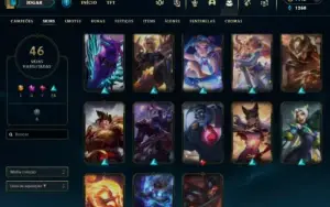 Conta LOL platina IV