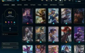 Conta LOL platina IV