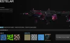 Conta Call of Duty MW3/Warzone com camuflagem INTERSTELLAR