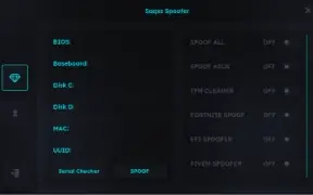 Spoofer LOL FIVEM Valorant Fortnie Entre Outros