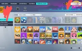 Conta de overwacht GM 1 de TANK e DPS e com muitas skins