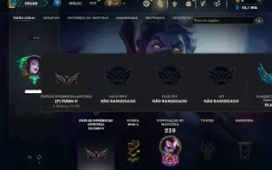 Unranked com 65 Champs e 45 Skins