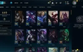 Conta de League of Legends 2016