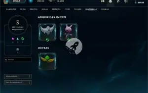 Conta Prata 4 - Smurf LOL (league of legends)