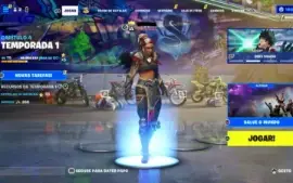 Conta fortnite com várias skins + Salve o mundo