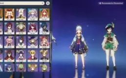 Genshin Impact AR57 22xT5 Ayaka+Bis Xiao+Bis Klee+Bis