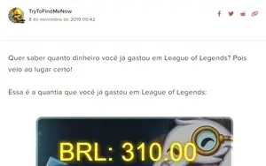 CONTA VALORANT 384 GASTOS + LOL 310 GASTOS