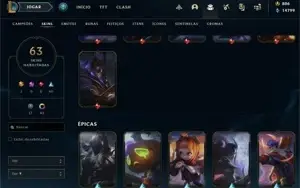 CONTA VALORANT 384 GASTOS + LOL 310 GASTOS