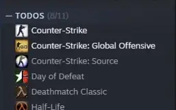 CONTA ANTIGA STEAM 18 ANOS - CRIADA A 4 de Outubro de 2003