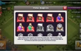 Clash Of Clans, combo pra guerra.