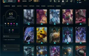 Esmeralda 2 com 90 Champs e 65 Skins ( MAIN ADC )