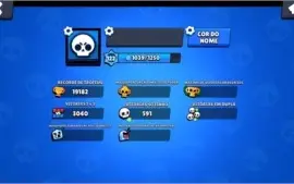 Vendo conta brawl stars praticamente completa