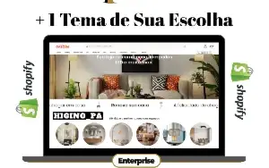 Tema Shopify Enterprise + Atualizações e Brindes no Email