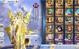 SAINT SEIYA AWAKENING - COM GEMAS AVANÇADAS E LIVROS