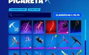CONTA FORTNITE - C/ SKINS ANTIGAS: CEIFADOR, TUBARÃO MAKO E+