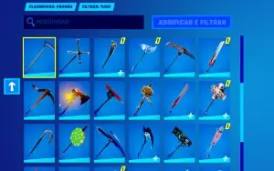 CONTA FORTNITE - C/ SKINS ANTIGAS: CEIFADOR, TUBARÃO MAKO E+