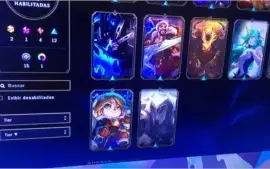 Conta com varias skins caras e raras