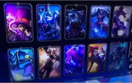 Conta com varias skins caras e raras