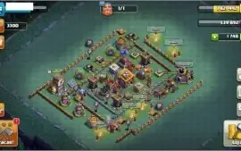 CV 11 + Arena Royale 11 Nivel 11 Heróis 17 18 11 Muros 9