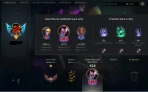 Conta League of legends