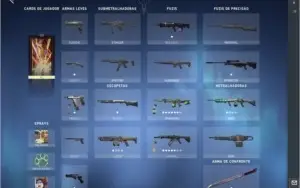 CONTA VALORANT DIAMANTE 1 COM SKINS E PASSE FINALIZADO