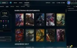 CONTA EX Diamante 5 com MD10 a ser feita, com diversas skins