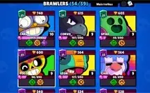 Conta Brawl, 23.000 troféus. ☔