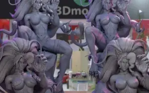 Felicia Darkstalkers stl 3d
