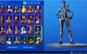 Conta Fortnite: Passe 3-7 / Salve o mundo / 60 skins /