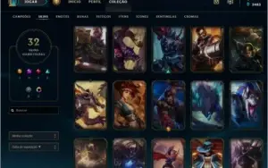 CONTA LOL D5, 80 CAMPEÕES, 33 SKINS E COM EMAIL DA CONTA!!