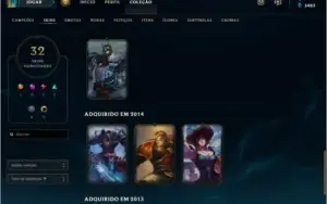 CONTA LOL D5, 80 CAMPEÕES, 33 SKINS E COM EMAIL DA CONTA!!