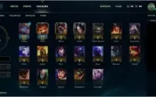 CONTA PLATINA NA SEASON PASSADA