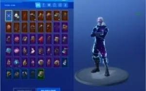CONTA FORTNITE SKIN'S (GALAXY, Red Knight...)