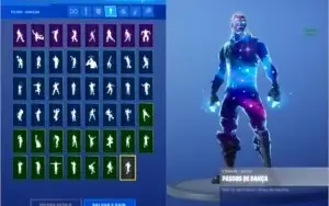 CONTA FORTNITE SKIN'S (GALAXY, Red Knight...)