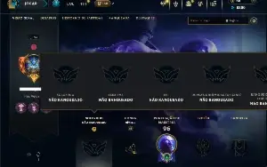 Unranked com 55 Champs e 20 Skins