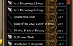 Conta Rara AQW 2011 Level 88
