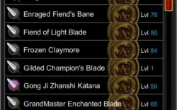 Conta Rara AQW 2011 Level 88