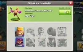 CONTA CLASH OF CLANS CV 4