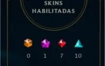 Conta League of Legends Platina 4,Todos os Champ,skins e EA