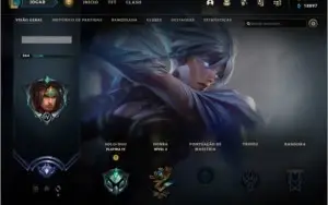 Conta League of Legends Platina 4,Todos os Champ,skins e EA