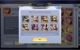 SAINT SEIYA AWAKENING - COM GEMAS AVANÇADAS E LIVROS