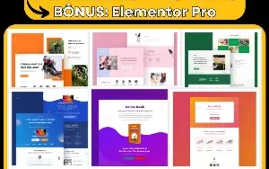+ 1.000 Páginas de Vendas Prontas + Elementor Pro 2024