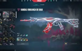 pra hj! conta valorant ascendente 1 muitas skins