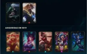 Conta LOL,nivel 28