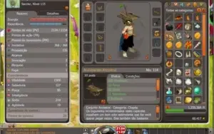 Vendo Conta Sacrier Lv115 Com tudo na Conta Junto! Spiritia