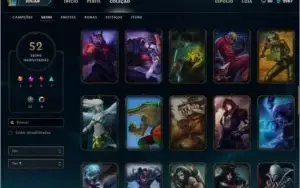 Conta League of Legends season 3