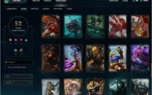 Conta League of Legends season 3
